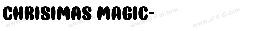 chrisimas magic字体转换